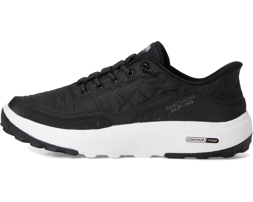 Men's SKECHERS Urban Explore Cozy Fit Hands Free Slip-in Black/White