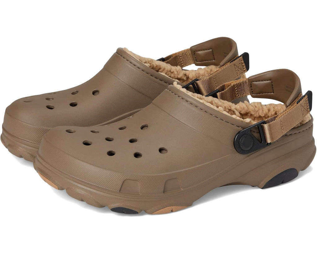 Unisex Crocs Classic All Terrain Line Clogs Walnut