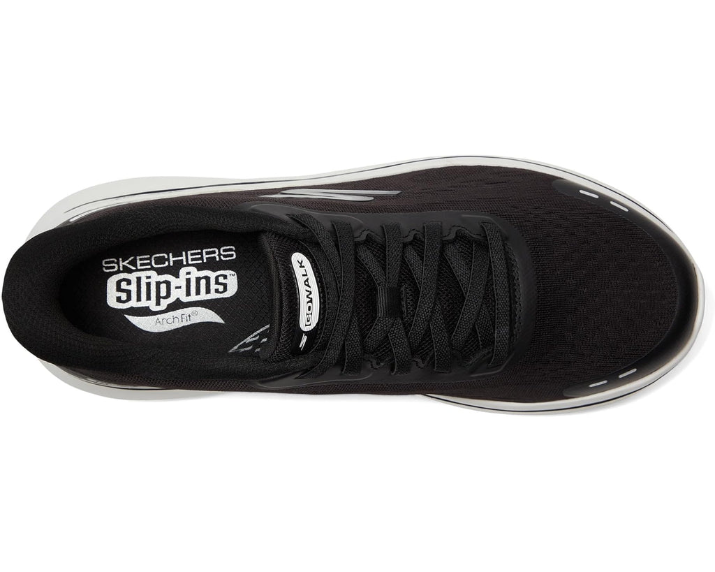 Men's SKECHERS Performance Go Walk Arch Fit N-joy Nobend Hands Free Slip-in Black/White