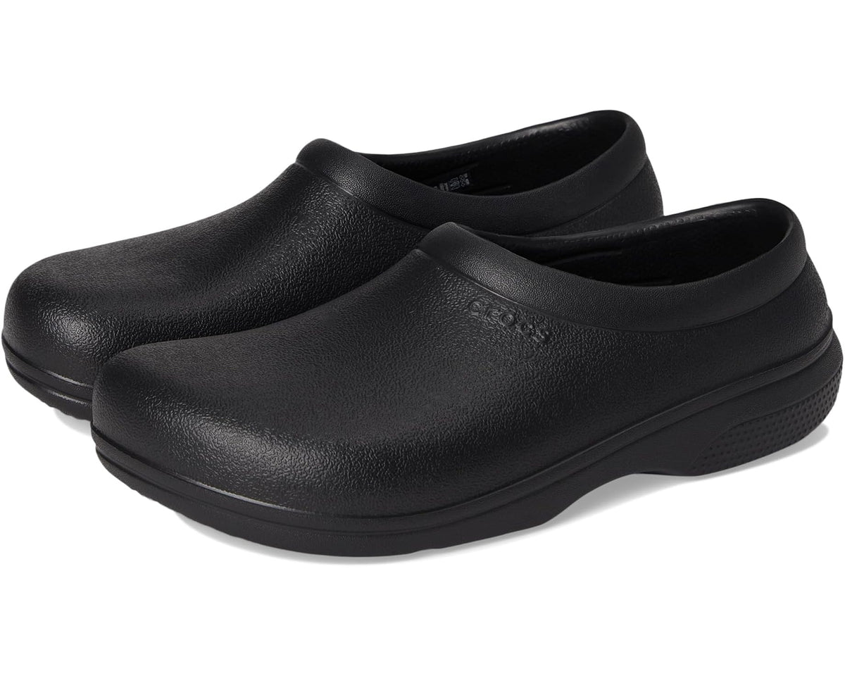 Unisex Crocs Work On The Clock Work Slip-On Black
