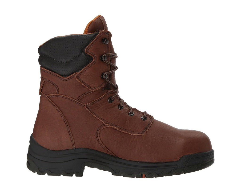 Men's Timberland PRO Titan 8 Alloy Safety Toe Waterproof Cappuccino Brown