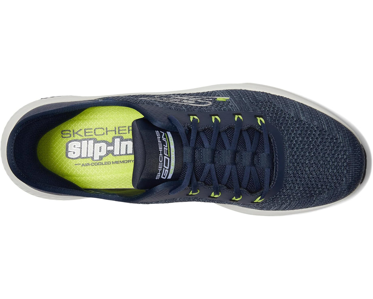 Men's SKECHERS Hands Free Slip-ins: Go Run Elevate 2.0 Steady Motion Navy