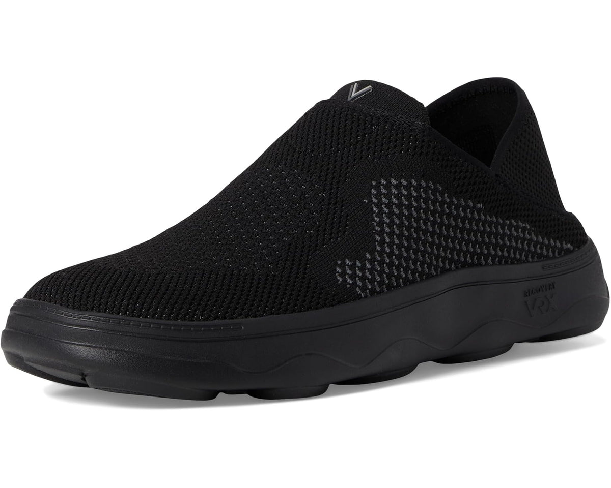 Men's VIONIC Sage Rx Recovery Shoes Black Knit Fabric