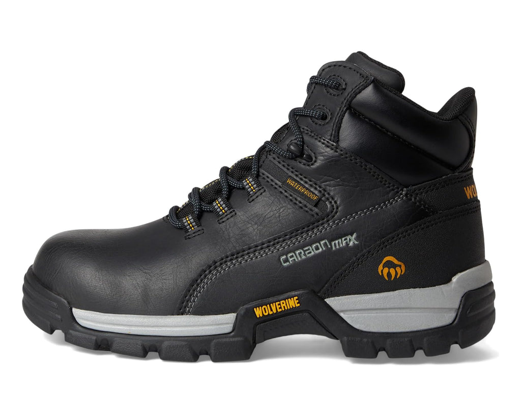 Men's Wolverine Tarmac Comp Toe 6 Boot Black