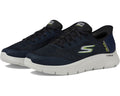 Men's SKECHERS Performance Go Walk Flex - New World Hands Free Slip-Ins Navy/Lime