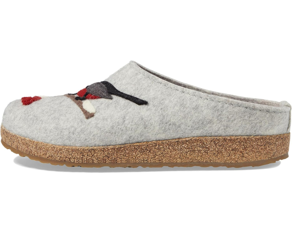 Unisex Haflinger Winterbird Silver Grey