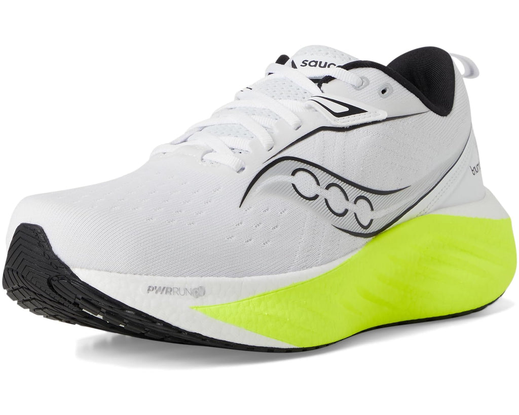 Men's Saucony Triumph 22 White/Citron