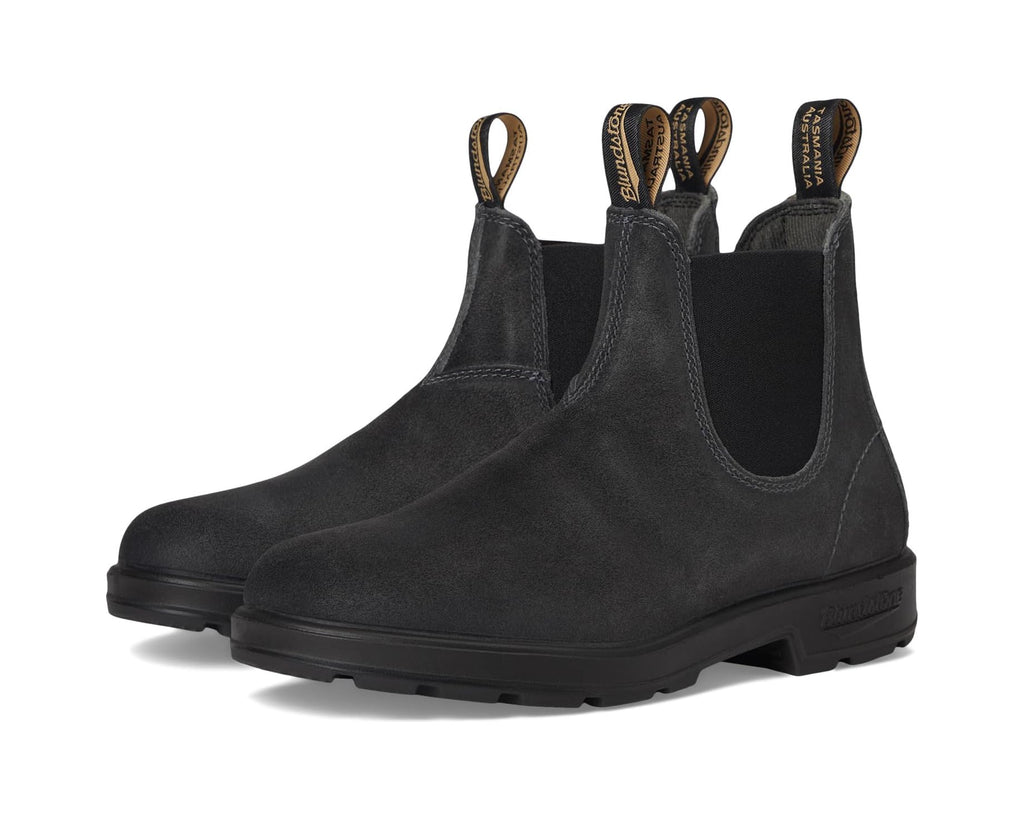 Unisex Blundstone Original Suede Chelsea Boots Steel Grey