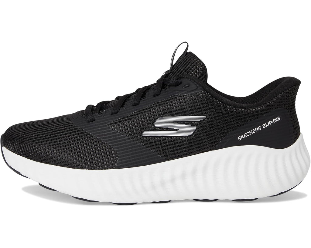 Men's SKECHERS Hands Free Slip-ins Go Run Now Sneaker Black/White