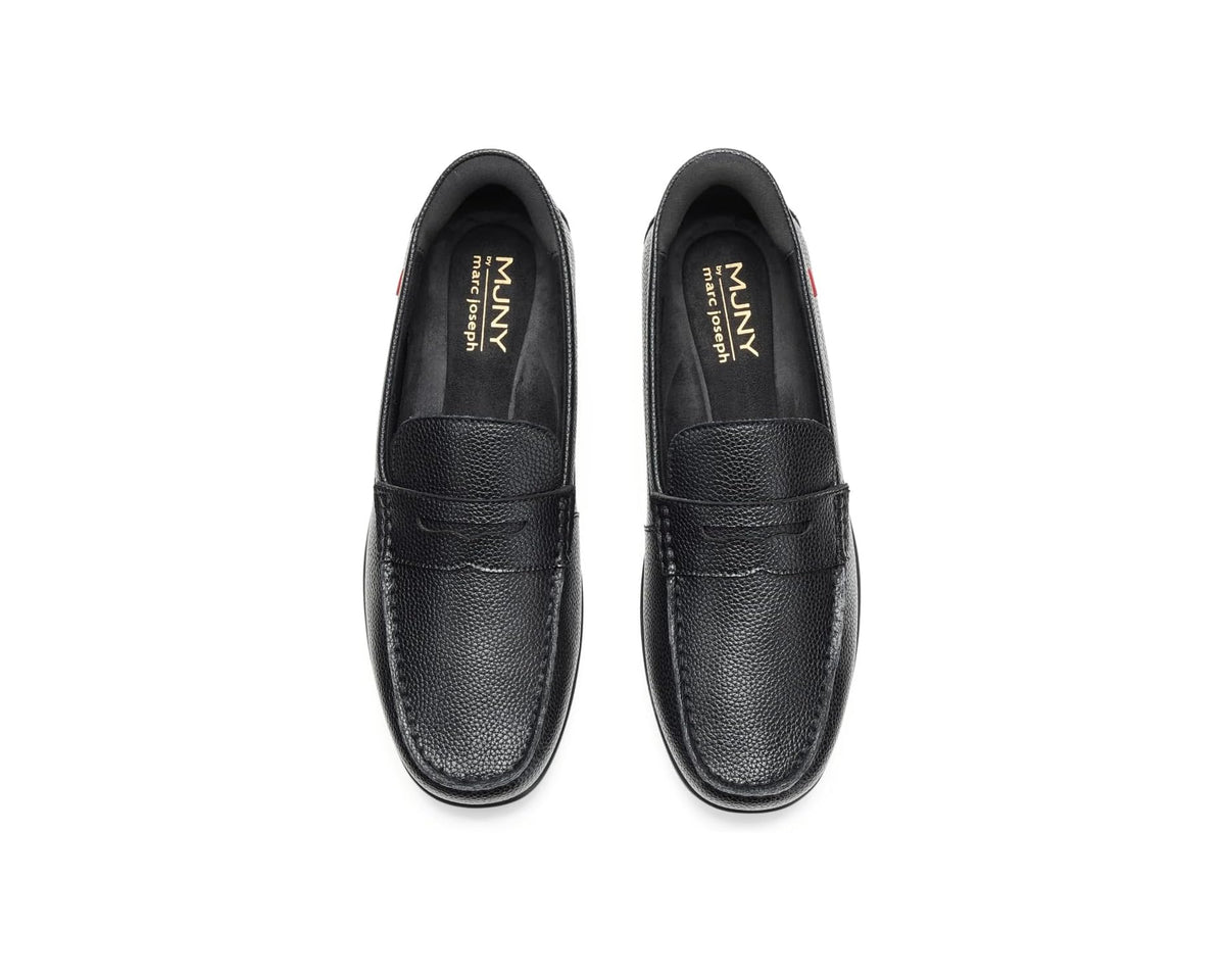 Men's Marc Joseph New York John Street (Hands Free Technology) Black Grainy Leather