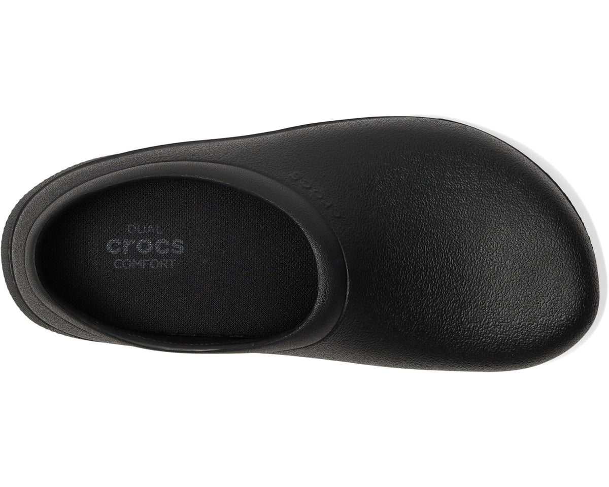 Unisex Crocs Work On The Clock Work Slip-On Black