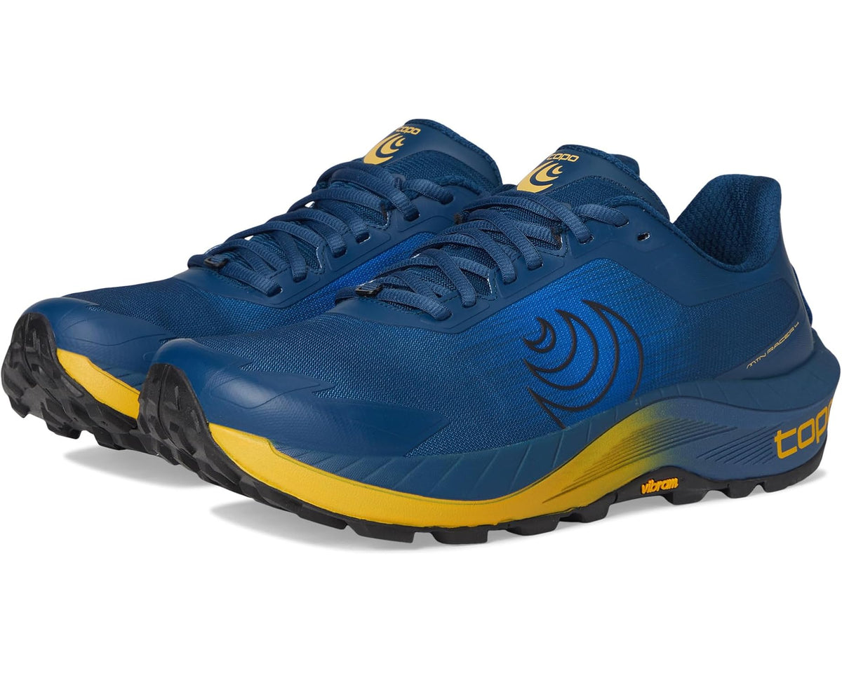 Men's Topo Athletic MTN Racer 4 Navy/Orange