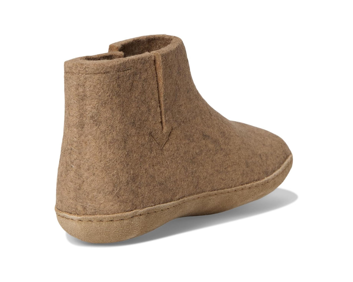 Unisex Glerups Wool Boot Leather Outsole Sand