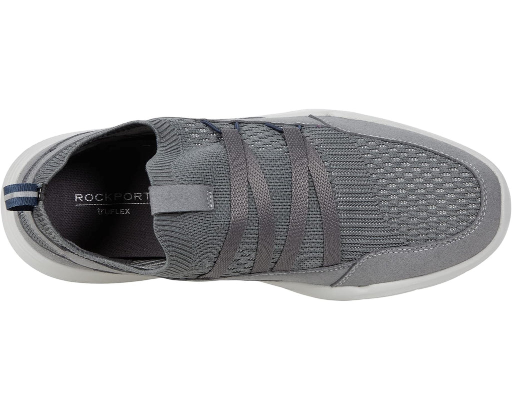 Men's Rockport truFLEX Evolution Mudguard Pull Up Steel Grey