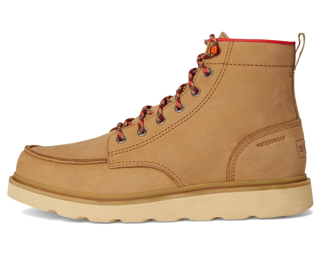 Men's SOREL Slabtown 62™ Moc Toe Gear Chk WP Caribou Buff, Caribou Beige
