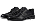 Men's Nunn Bush Nelson Wing Tip Dress Casual Oxford Black