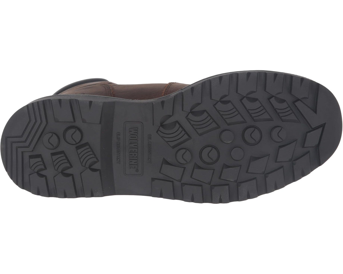 Men's Wolverine Floorhand Soft Toe Dark Brown
