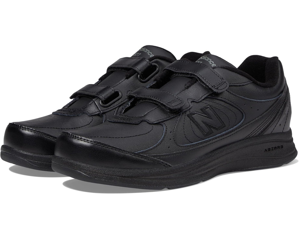 Men's New Balance Hook and Loop 577 Black