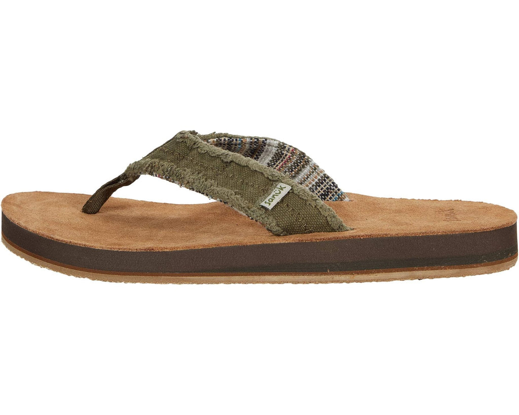 Men's Sanuk Fraid Not Soft Top Dark Olive