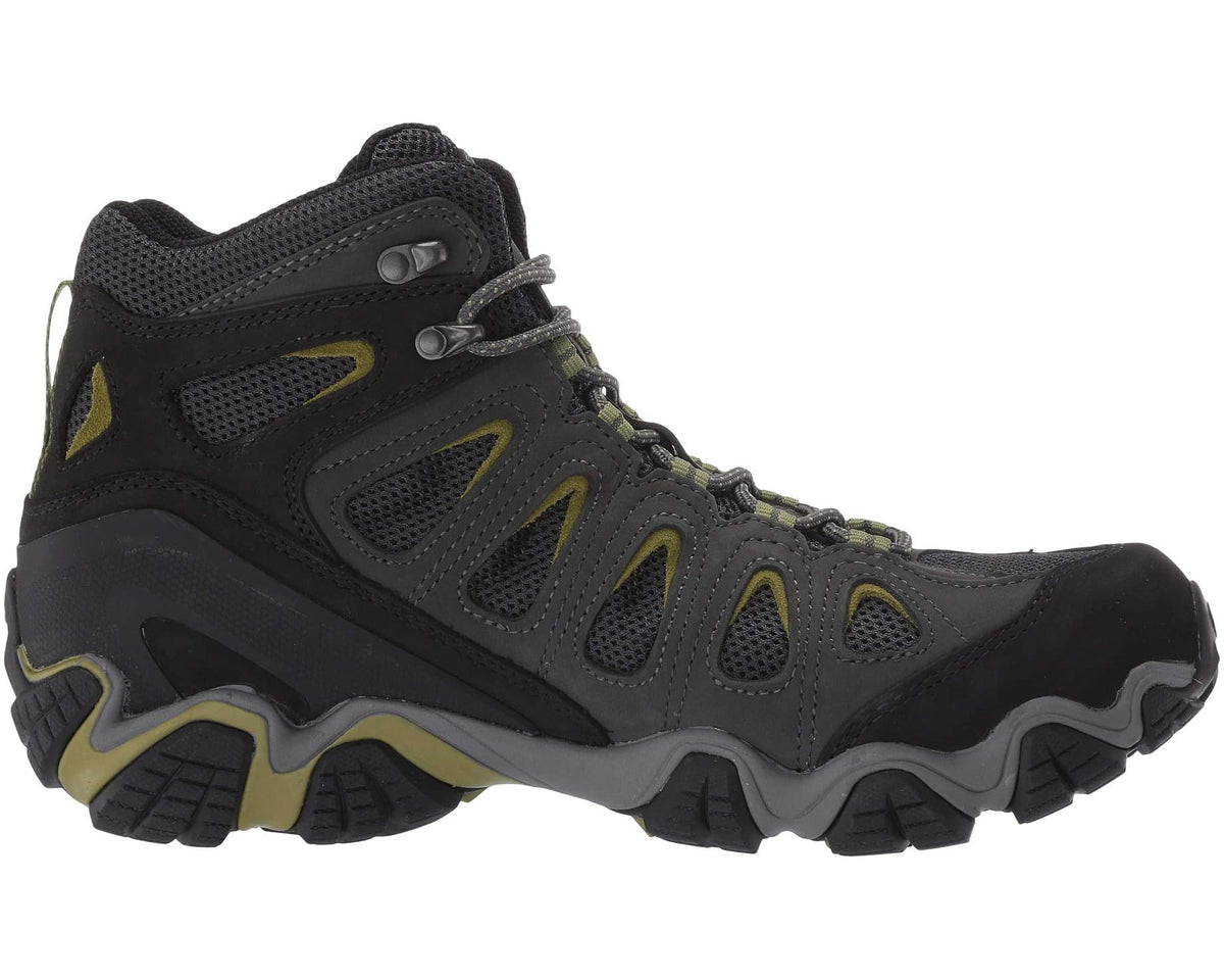 Men's Oboz Sawtooth II Mid B-Dry Dark Shadow/Woodbine Green