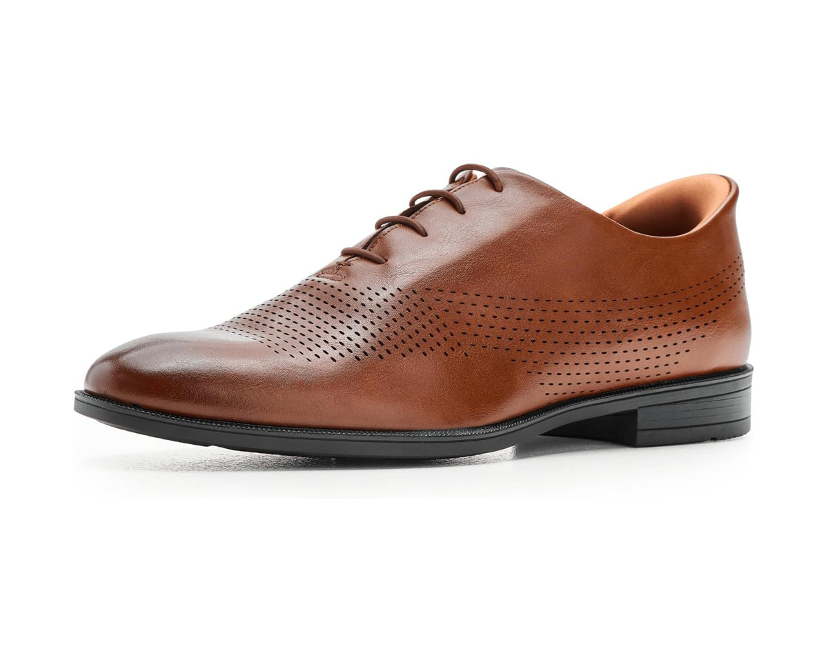 Men's Marc Joseph New York East Road (Hands Free Technology) Cognac Faux Leather