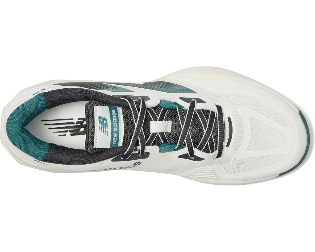 Men's New Balance 796v4 Tennis Shoes Sea Salt/New Spruce/Black Cement