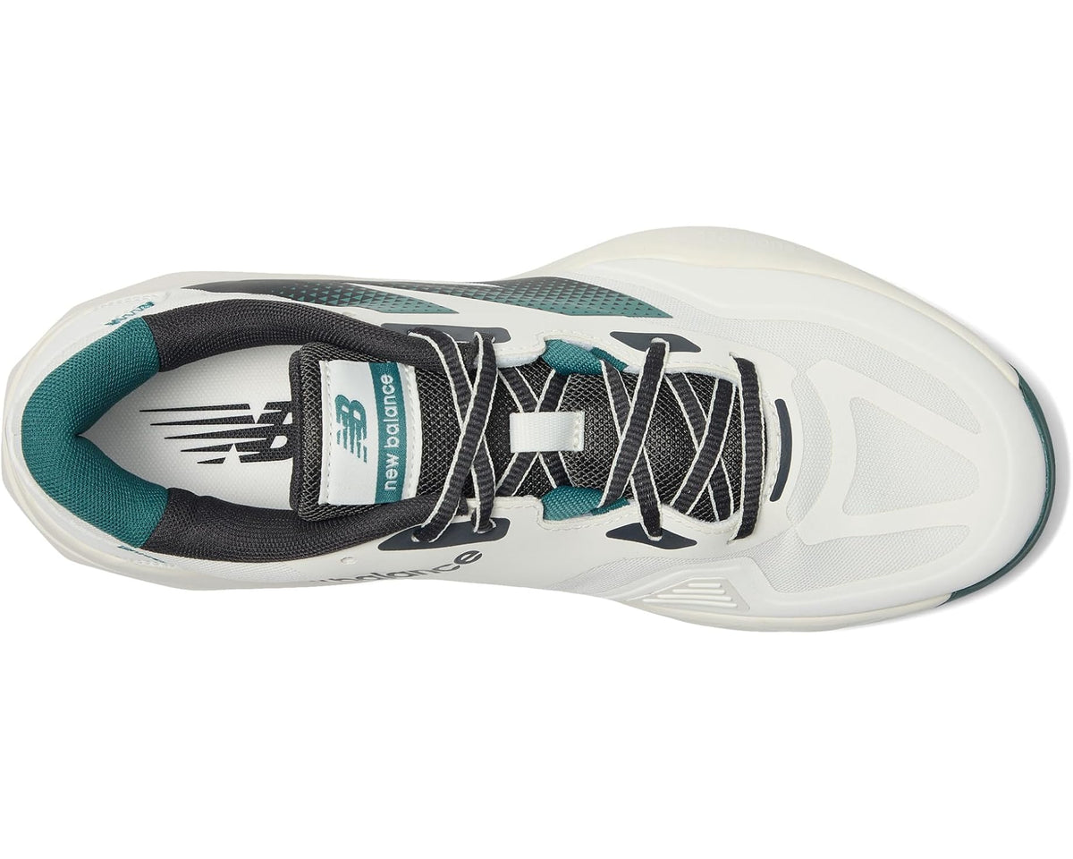 Men's New Balance 796v4 Tennis Shoes Sea Salt/New Spruce/Black Cement