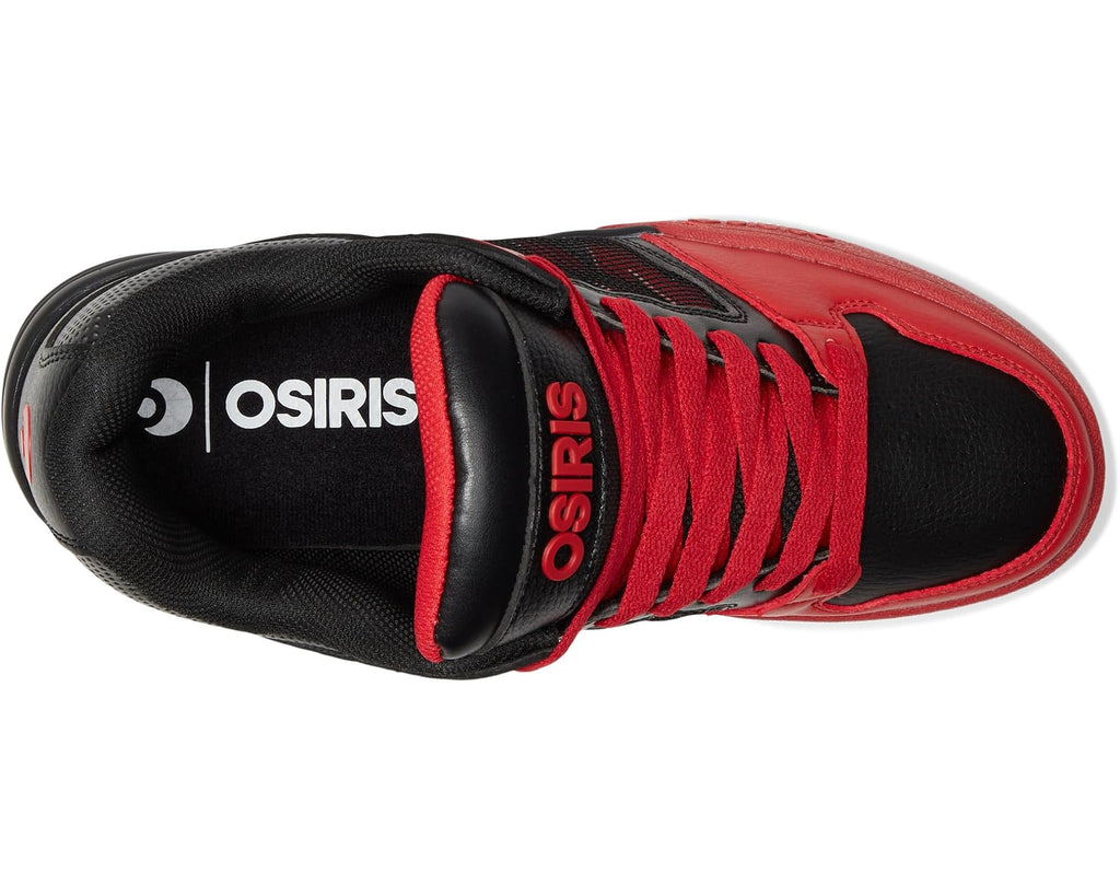 Men's Osiris Pixel Black/Red/Gum