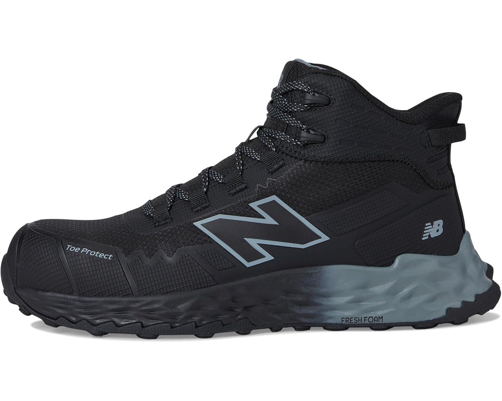Men's New Balance Work & Safety Cremorne Fresh Foam Mid - Composite Toe Black/Grey