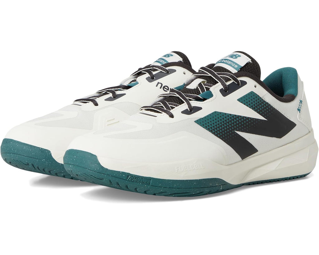 Men's New Balance 796v4 Tennis Shoes Sea Salt/New Spruce/Black Cement