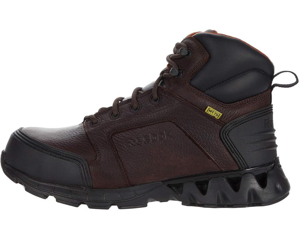 Men's Reebok Work Zigkick Work Dark Brown