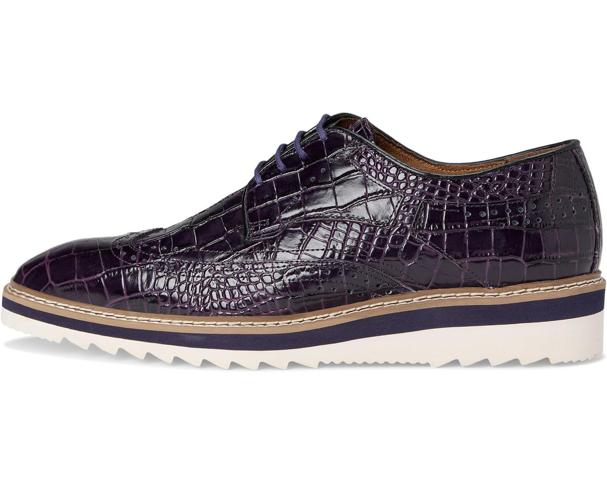 Men's Stacy Adams Alario Wingtip Oxford Purple