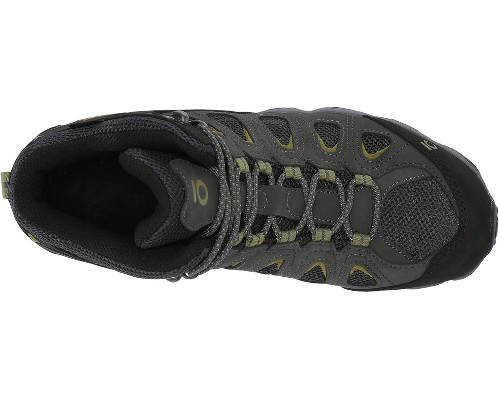 Men's Oboz Sawtooth II Mid B-Dry Dark Shadow/Woodbine Green