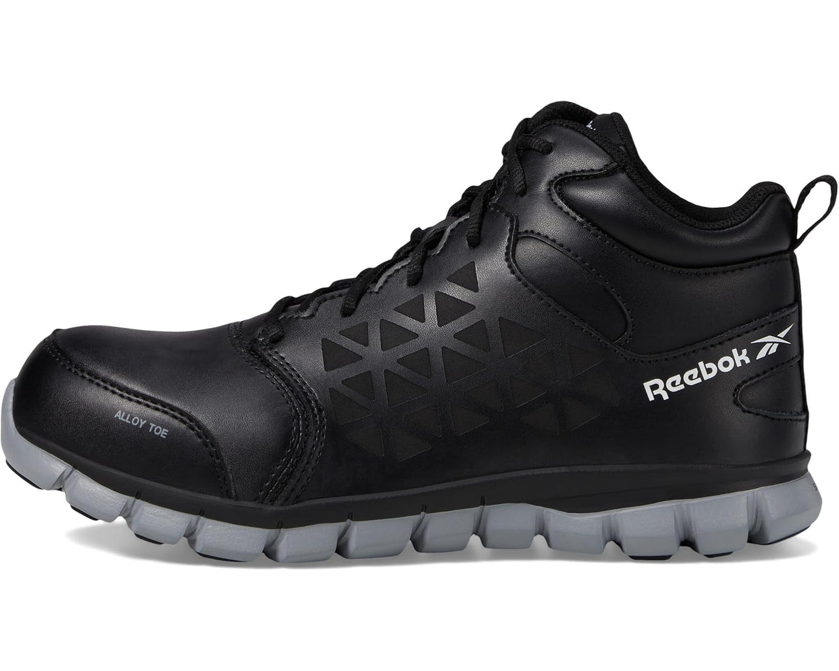 Men's Reebok Work Sublite Cushion Work Mid EH Black