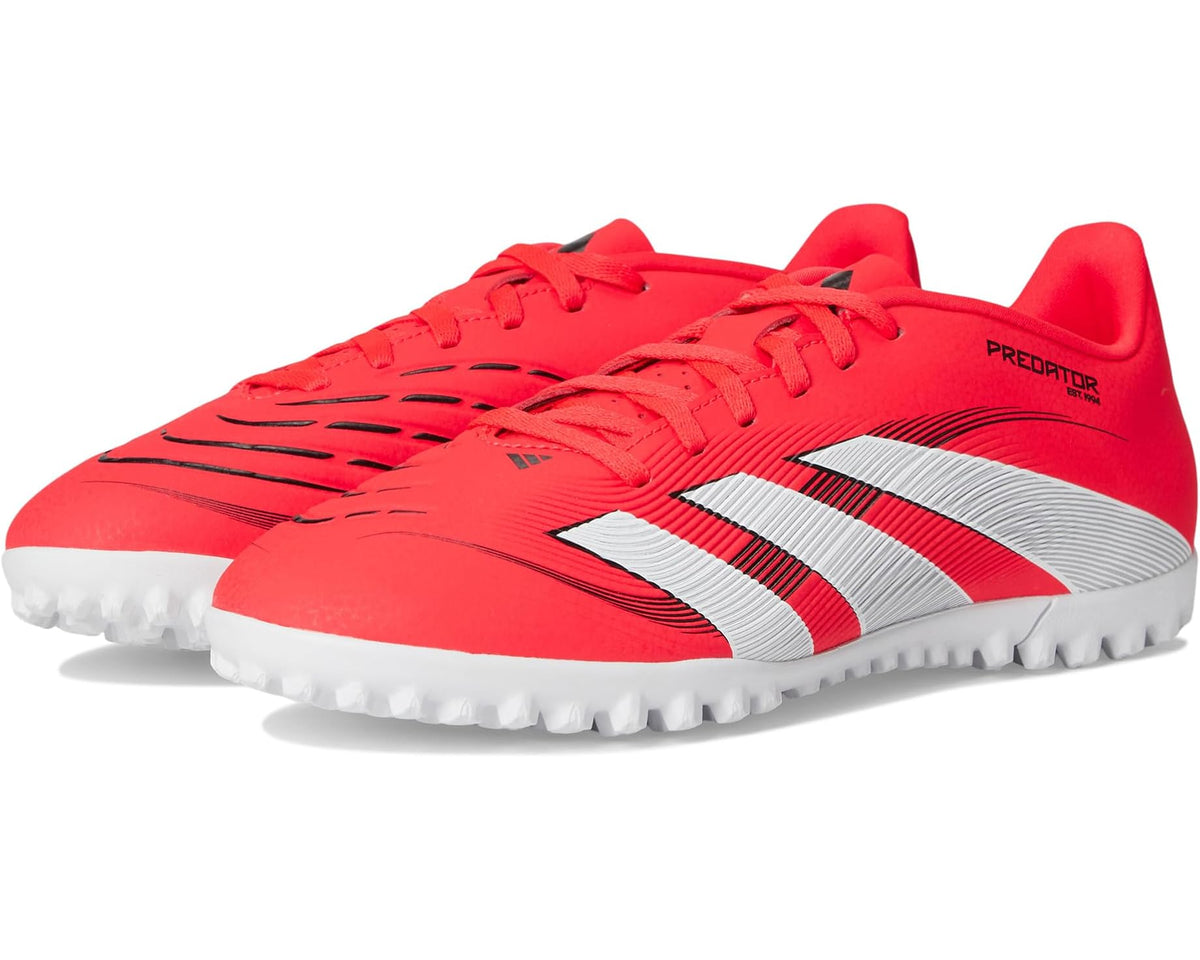 Unisex adidas Predator Club Turf Soccer Cleats Lucid Red/White/Black