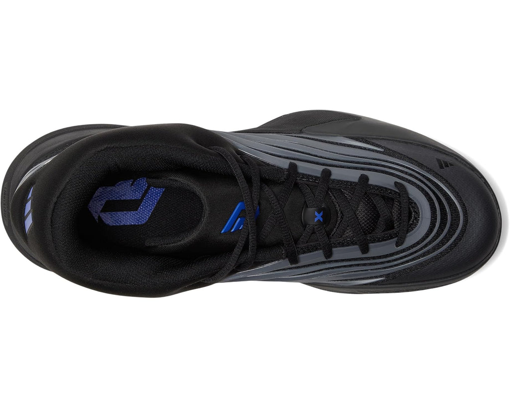 Unisex adidas Dame X Basketball Shoes Black/Iron Metallic/Lucid Blue
