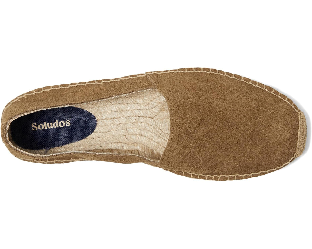 Men's Soludos Leather Original Espadrille Miel Brown