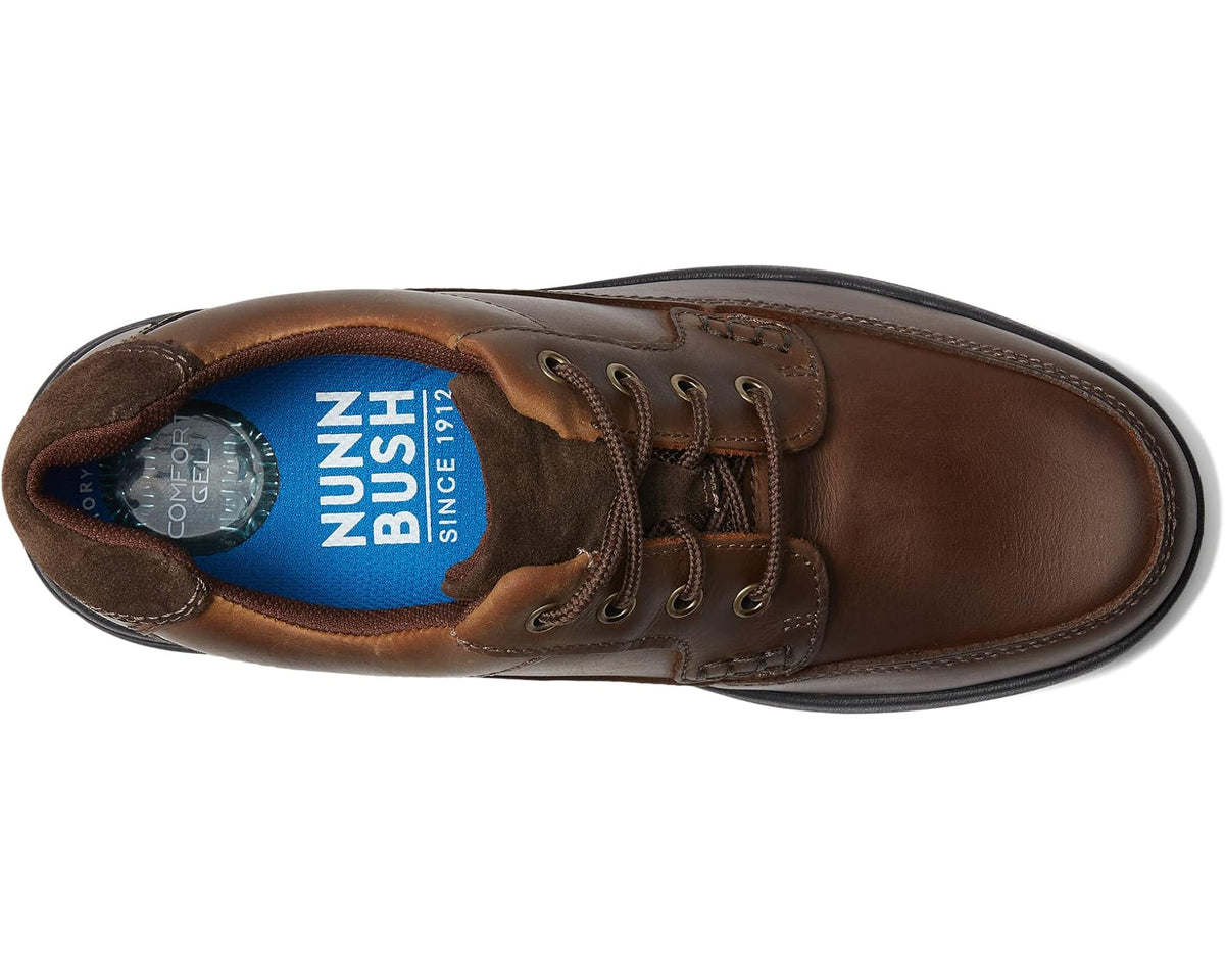 Men's Nunn Bush Cam Oxford Casual Walking Shoe Brown Crazy Horse