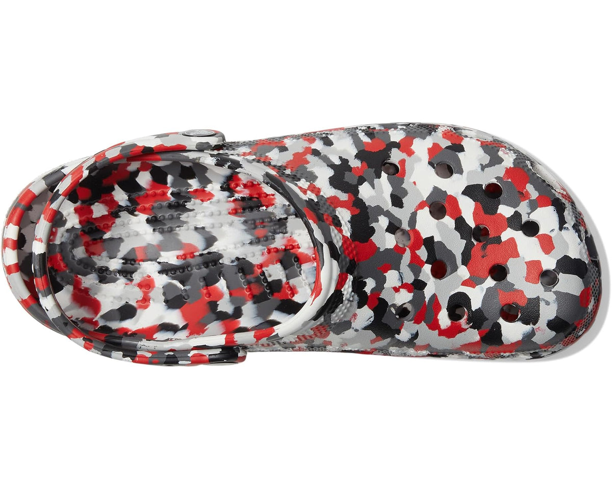 Unisex Crocs Classic Graphic Clogs Red/Multi
