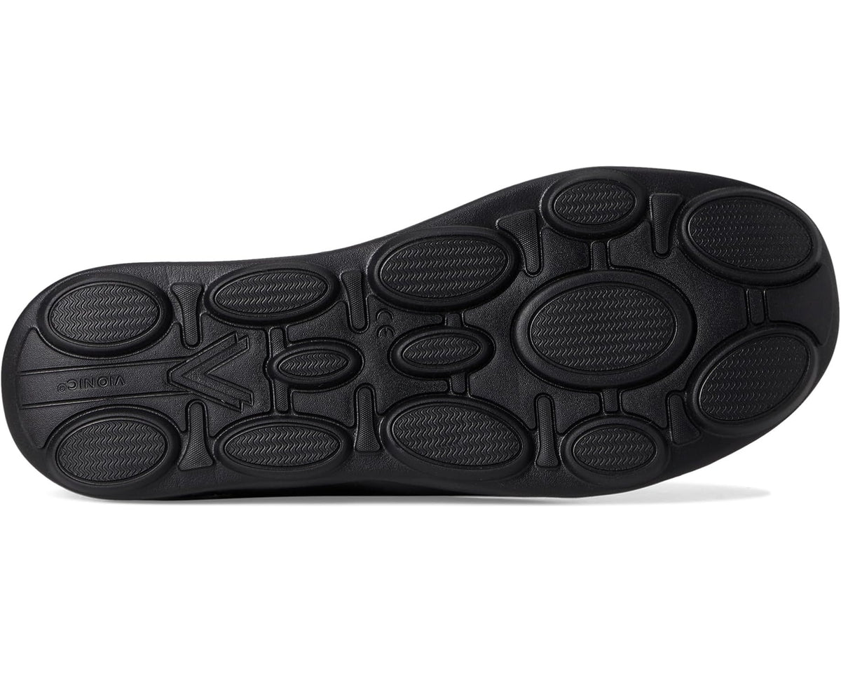 Men's VIONIC Sage Rx Recovery Shoes Black Knit Fabric