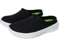 Men's OOFOS OOcoozie Sport Mule Shoe White/Black