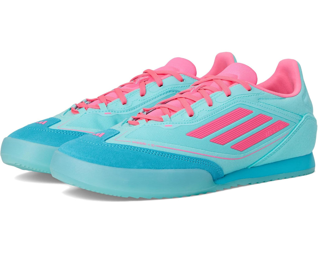 Unisex adidas F50 Freestyle Messi Indoor Flash Aqua/Lucid Pink/Lucid Cyan