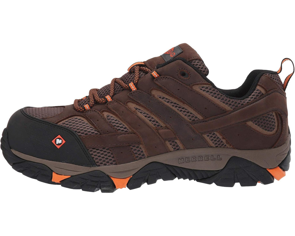 Men's Merrell Work Moab Vertex Vent Composite Toe Clay