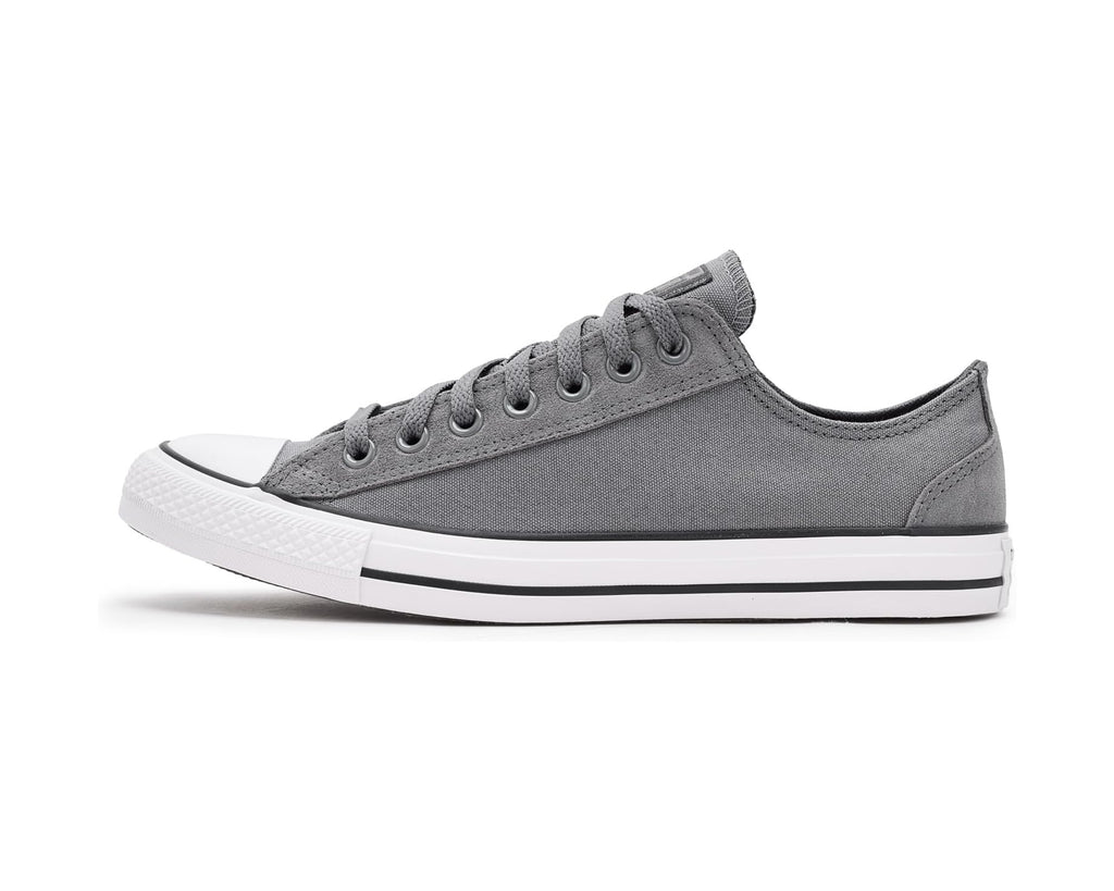 Unisex Converse Chuck Taylor All Star Canvas & Suede Low Top Darker Grey/Dark Matter/White