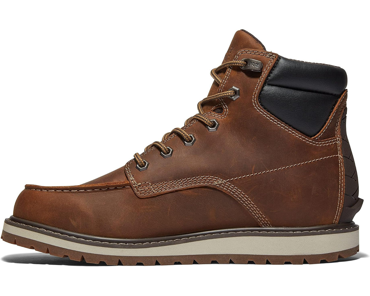 Men's Timberland PRO Irvine Wedge 6 Soft Toe Cathay Spice Brown2024 NEW