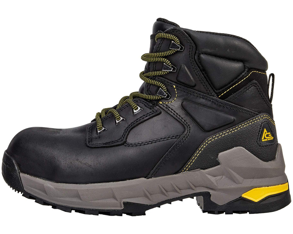 Unisex ACE Work Boots Burren Composite Toe Black