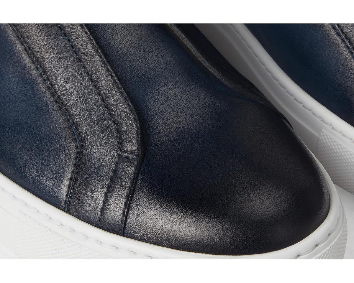 Men's Magnanni Mocasin Elastic Navy