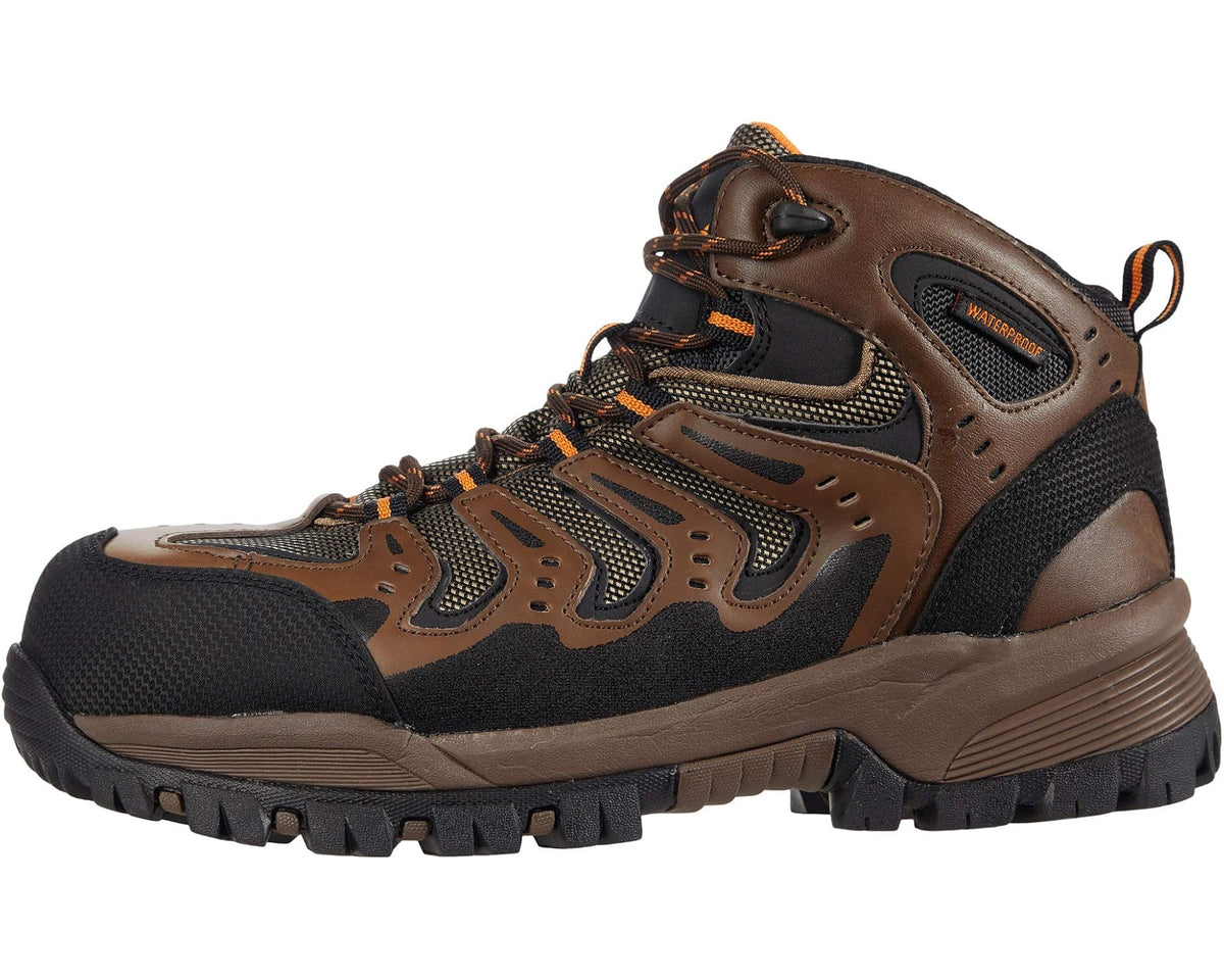 Men's Propet Sentry Worker Brown/Orange