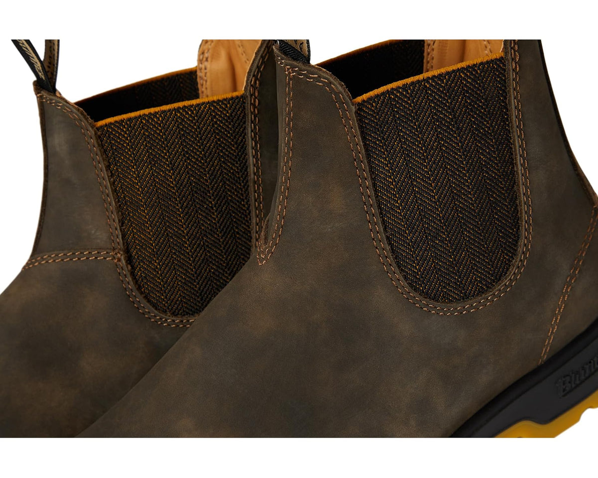 Unisex Blundstone BL1944 Rustic Brown/Mustard