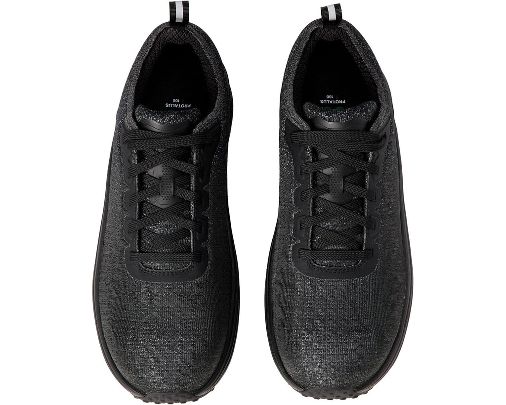 Unisex Amazon Basics Work Safety Shoes with Protalus Alignment Technology Black